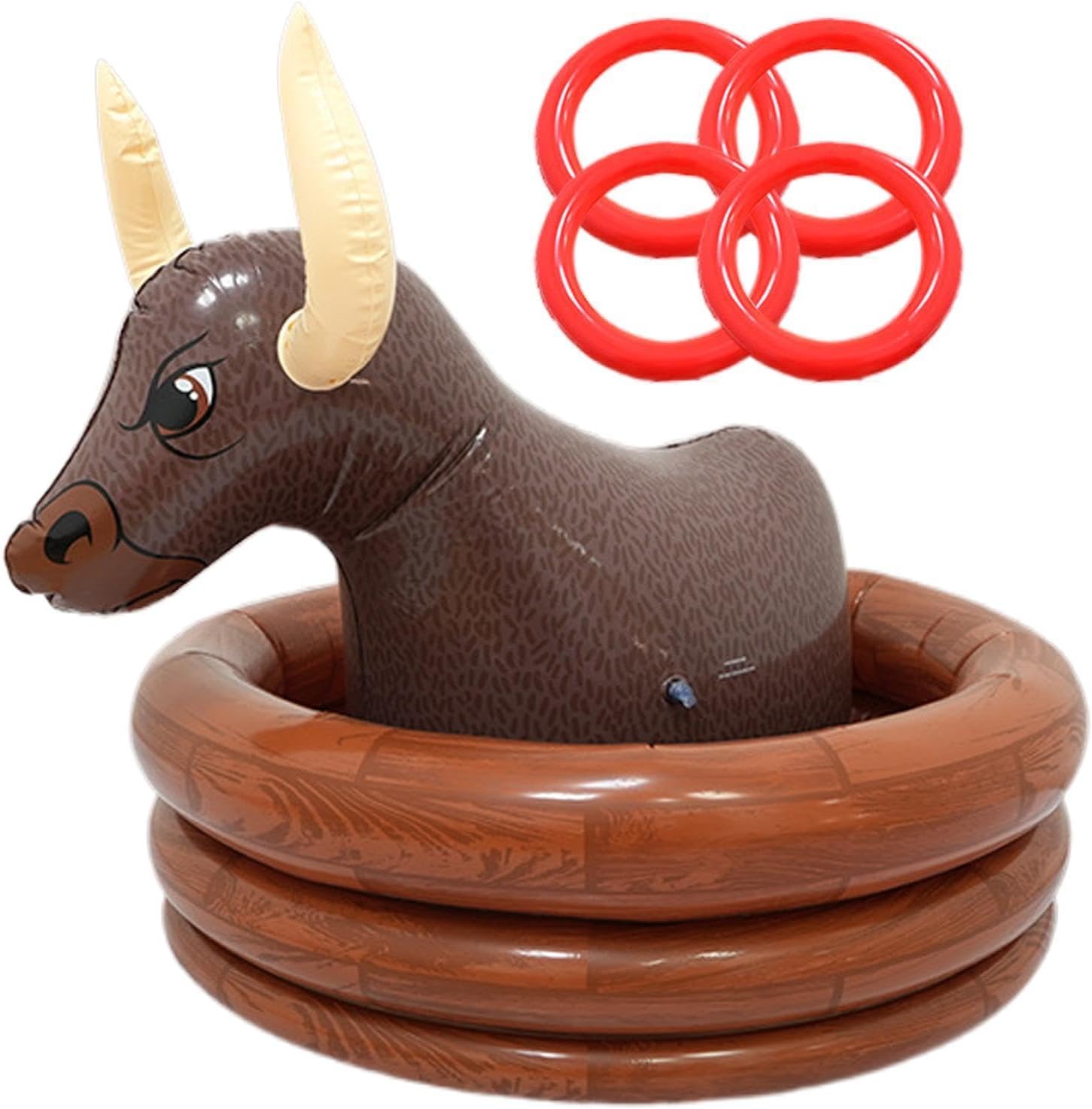 Aufblasbarer Becherhalter Aus Pvc, Eisbehälter, Tragbarer Partykühler Für Garten, Grillparty, Pool, Picknick, Geburtstag