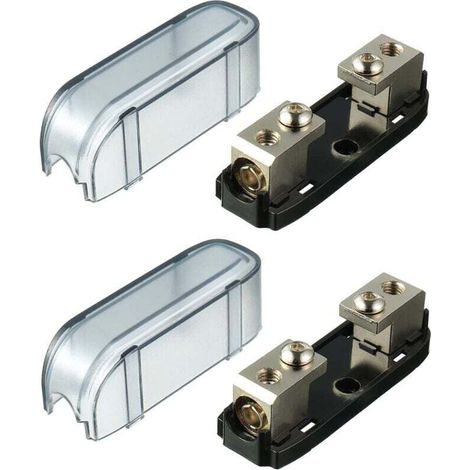 Mini-sicherungshalter, Mittelgroße Sicherungshalter, Kfz-teile, Direkteinsteck-sicherungshalter Für Automobile Und Schiffsanwendungen (2er-pack)