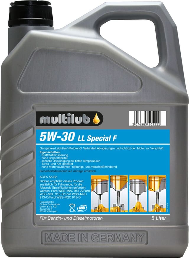 Motoröl 5W-30LL Special f 5L Motoröl - Multilub