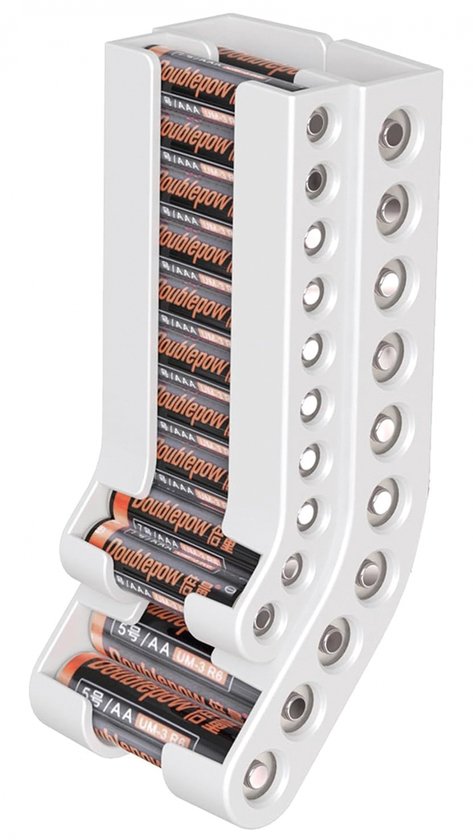 Batterieaufbewahrungsbox – Batterie-organizer – Geeignet Für 10 Aaa- Und 10 Aa-batterien