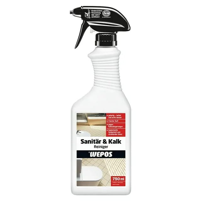 Wepos Sanitär & Kalk Reiniger 750 ml