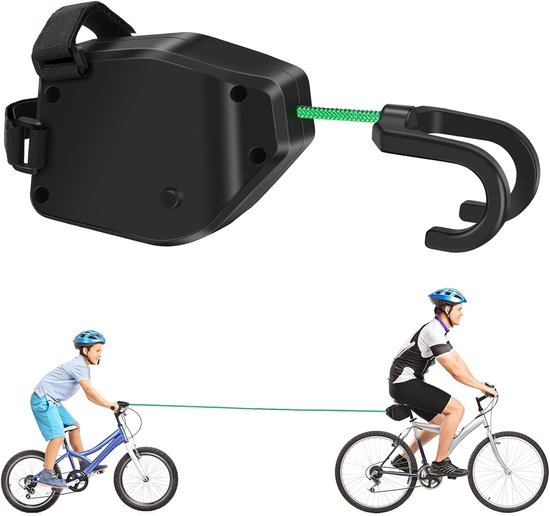 Elastisches Abschleppseil-set Für Kinder-mountainbikes Mit Aufbewahrungstasche (2,5 M, Tragkraft 500 Lbs)