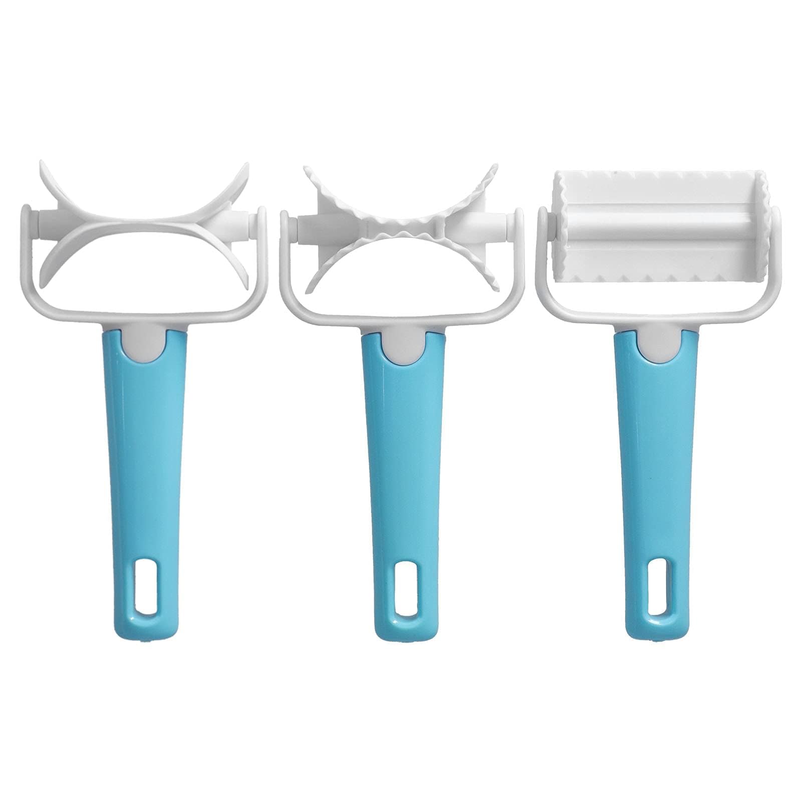 3-teiliges Nudelholz-set, Ausstechform Für Kekse, Teigmesser Aus Kunststoff, Runder Nudelholz, Fondantausstecher, Backzubehör Für Kuchen Und Kekse