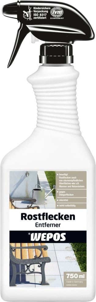 Wepos Rostfleckenentferner 750 ml Reiniger
