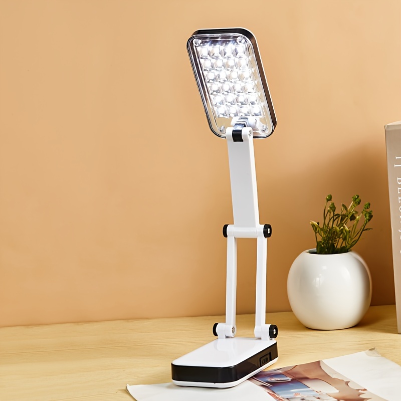 Led-schreibtischlampe Zum Schutz Der Augen, Geeignet Für Schüler, Studentenwohnheime Und Schlafzimmer. Zusammenklappbares Nachtlicht Für Den Einsatz Am Bett.