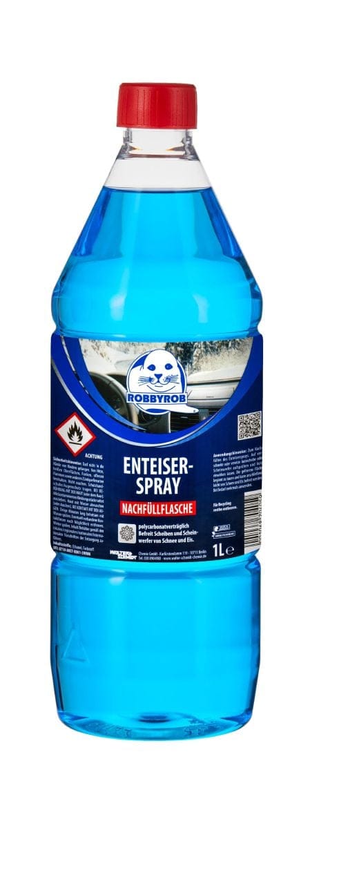 Scheibenenteiser-Spray Nachfüllflasche 1 l Enteiser Enteiserspray - Robbyrob