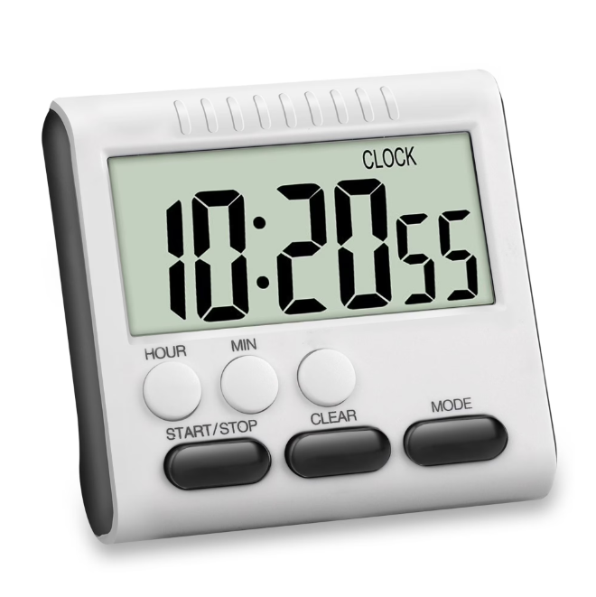 Digitaler Küchentimer, Magnetischer Countdown-kochtimer, Großes Display, Großes Digitaldisplay.