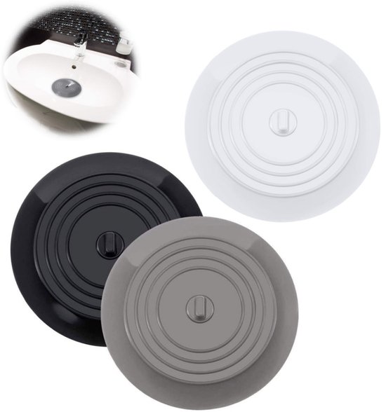 3er-pack Universelle 15 Cm Badewannen- Und Waschbecken-abflussstopfen Mit Griffen