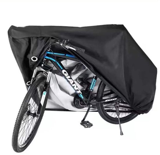 Universelle Fahrrad- Und E-bike-abdeckung 200x110x70cm 210d Oxford - Schwarz