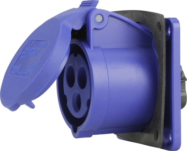 Weitere - pce Caravan-CEE-Anbaudose 3-polig 16A blau Adapterstecker