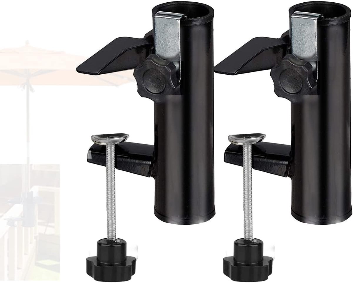 Teile - Balkon-sonnenschirmhalterungen - Sonnenschirmklemme - Schirmhalter - Sonnenschirmklemme - Für Geländer - Robuste Sonnenschirmhalterung - Balco