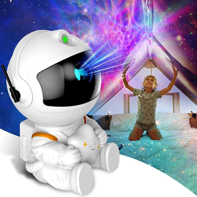 Astronautenprojektor – Projektorlampe – Nachtlicht – Mehrfarbiges Licht – Aurora-licht