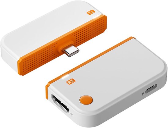 Drahtloser Hdmi-sender Und -empfänger, Typ-c-displayadapter, 4k-dekodierung, 50 Meter Reichweite.