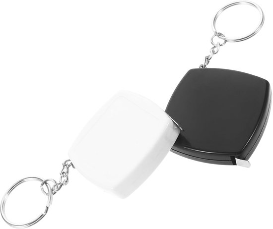 Maßband Für Den Menschlichen Körper, Maßband Für Kleidung, 2er-pack, Lineal, Maßband Zum Nähen, 2-meter-maßband, Schwarz-weiß