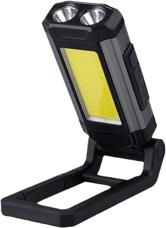 Wiederaufladbare Arbeitsleuchte Campingbeleuchtung, Led-licht, 360-grad-drehung, Wasserdicht, Geeignet Für Baustellen