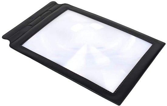 3er-packung Leselupe Für Ganze Seiten, Pvc-leselinse Für Bücher, Große Vergrößerungsfolie, 32 X 21 X 1 Cm