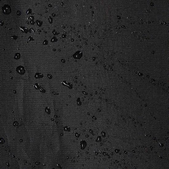 Freischwingende Sonnenschirmhülle – Wasserdicht – 2–4 Meter – Mit Reißverschluss – Oxford-gewebe – Schwarz