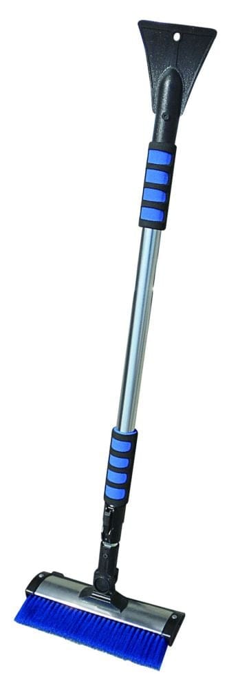 Teleskop Eiskratzer mit Schneebesen Scheibenkratzer Eisschaber - Trendline