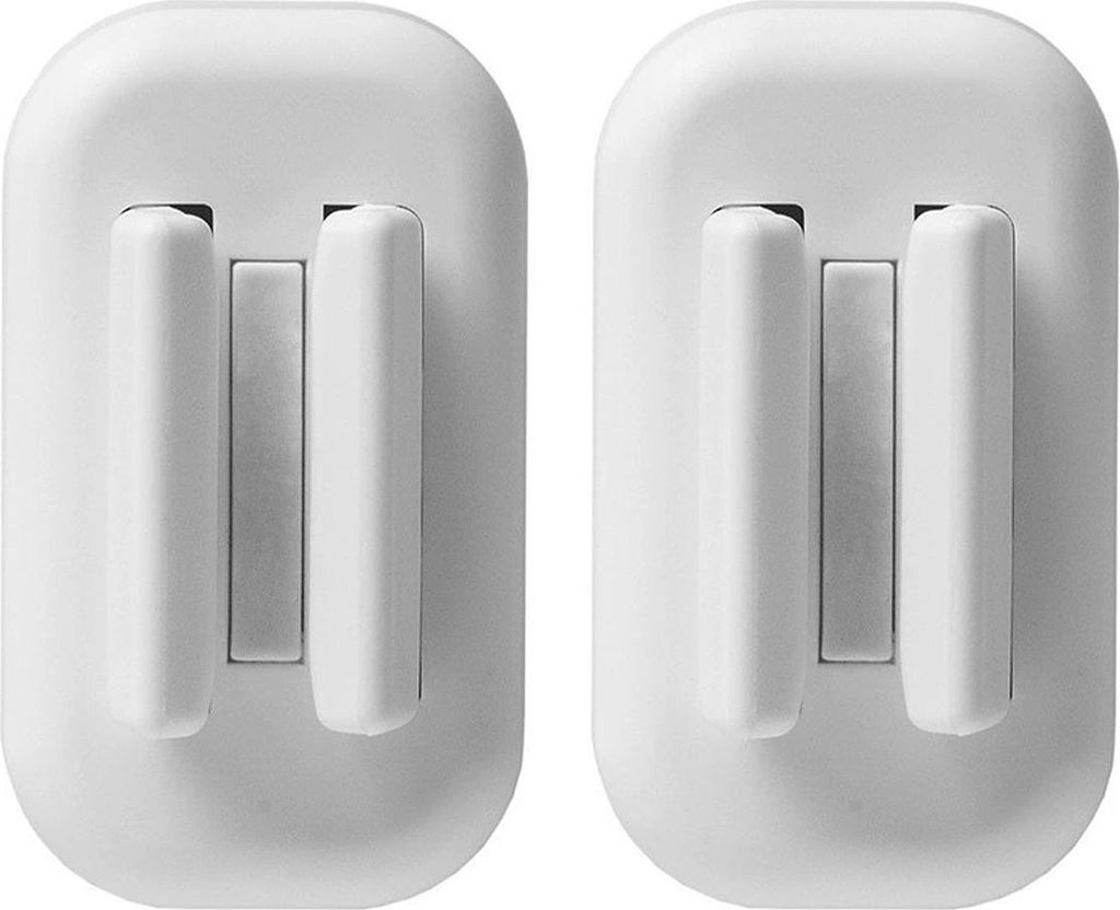 2er-pack Wasserdichte, Wandmontierte Halterungen Für Elektrische Zahnbürsten (weiß)