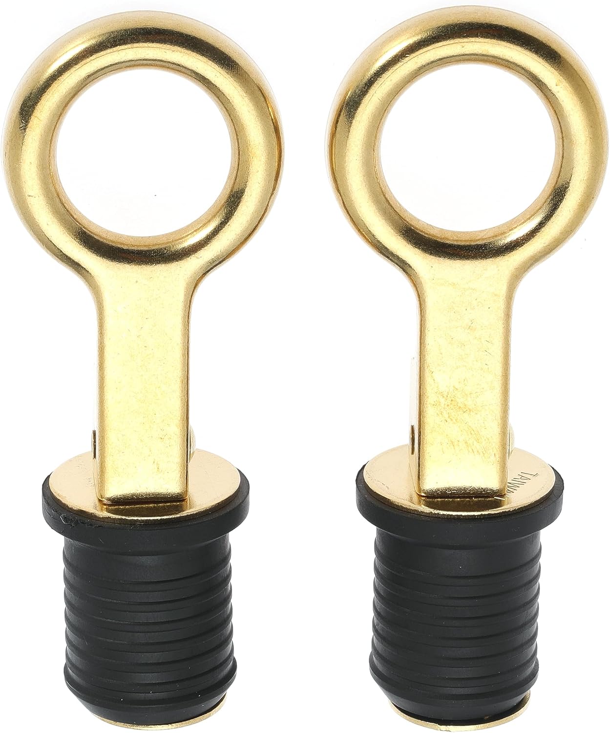 2-teiliger Bootsstopfen Mit Schnappgriff, Bootsablaufstopfen Aus Gummi Mit Griff, Bootsstopfen, Bootszubehör – 25 Mm Kupfer