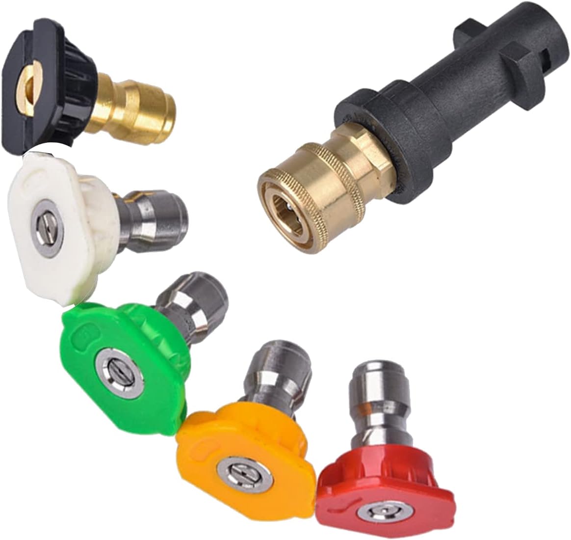 Zubehör Für Hochdruckreiniger, Kompatibel Mit Kärcher Hochdruckreinigerpistolen K2, K3, K4, K5, K6 Und K7, 1/4"-schnellanschluss (innengewinde).