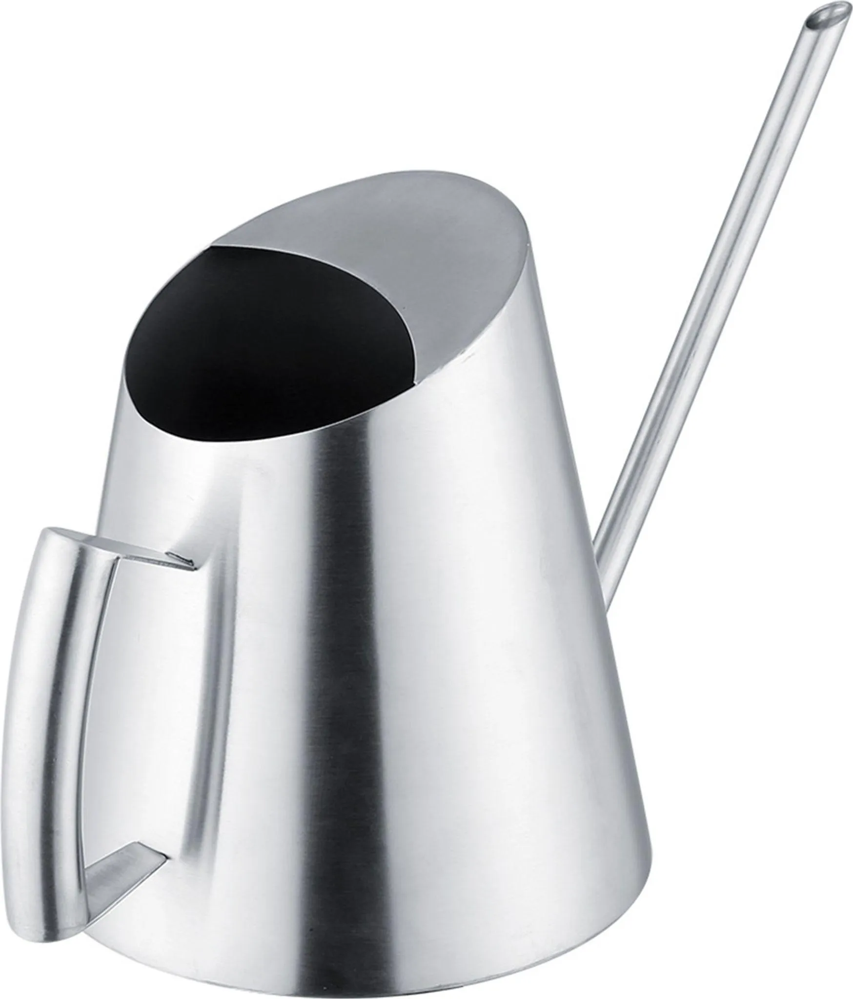 1500 Ml Edelstahl-gießkanne Mit Langer Düse, Metall-blumensprüher Für Topfpflanzen Im Innen- Und Außenbereich.