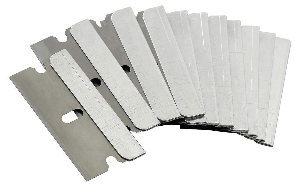 100 Ersatzklingen Für Glaskeramik-kochfeldreiniger, Herde, Backöfen, Induktionskochfelder Und Edelstahloberflächen