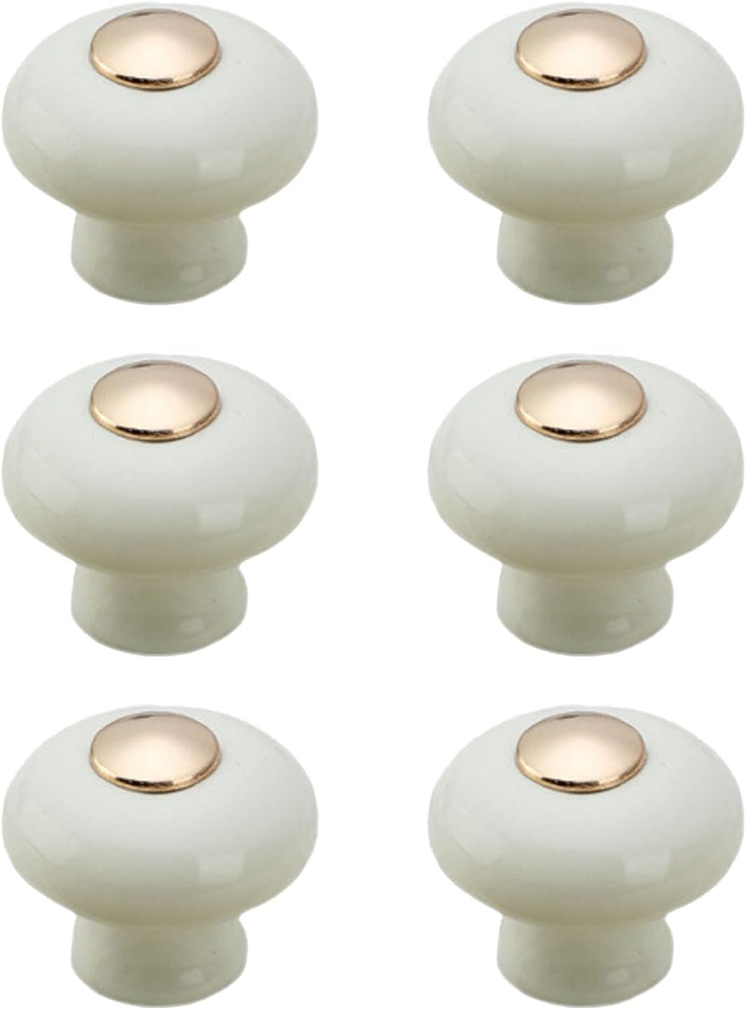 Sechs Schrankgriffe Aus Zinklegierung Und Keramik, Geeignet Für Küchenschubladentüren, Kleiderschranktüren Usw., Können Vorhandene Griffe Ersetzen (3230mm).