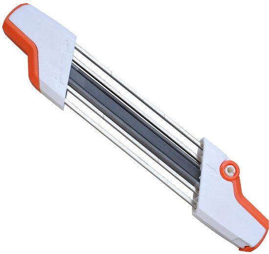 2-in-1 – 4-mm-feile – Kettensägenschärfer – Langlebig Und Rostbeständig – Ideal Für Den Außenbereich – 32 X 6,85 Cm