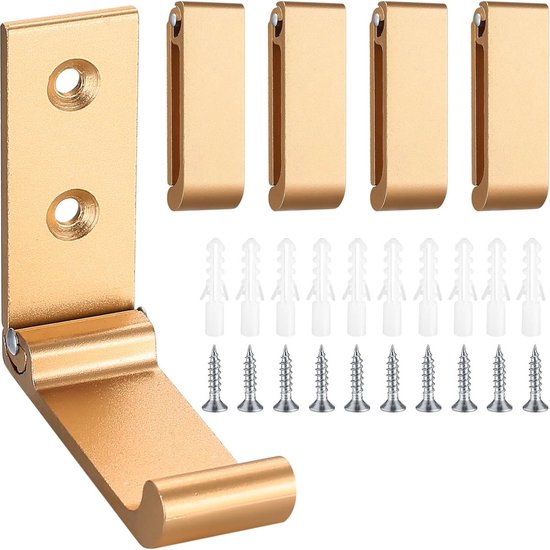 5er-pack Faltbare Wandhaken, 90° Faltbare Kleiderhaken, Handtuchhaken, Geeignet Für Küchen, Badezimmer, Wände, Garderobenständer Und Handtuchhalter.