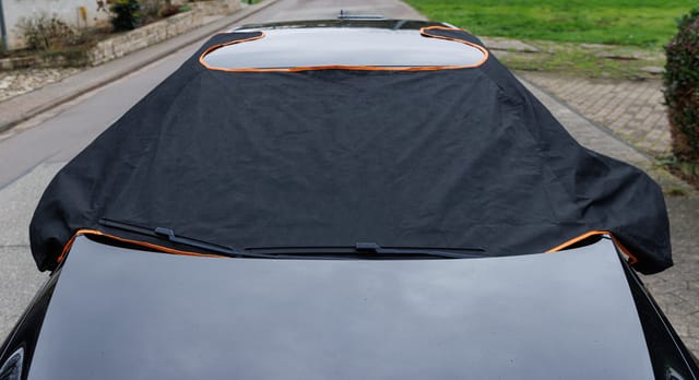 Trendline - Scheibenabdeckung 340 x 92 cm magnetisch Frontscheibenabdeckung