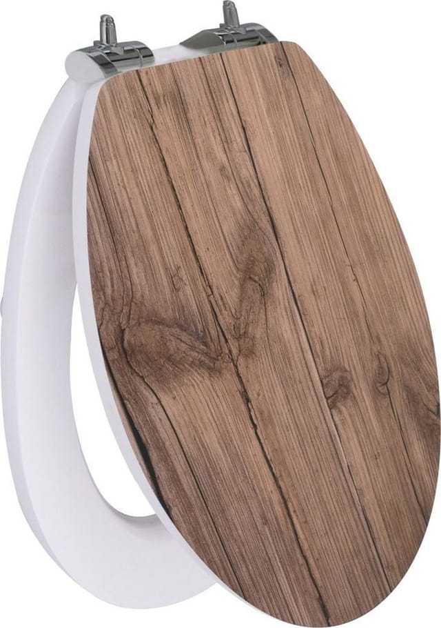 Primaster - TrendLine Toilettendeckel Woody Absenkautomatik abnehmbar wc Sitz Toilettensitz