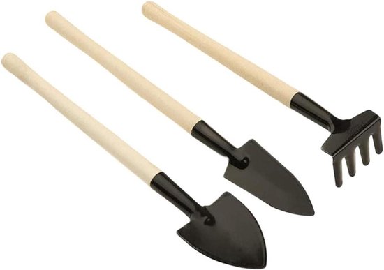 Handkellen-set – Mini-gartenkellen – Zum Umtopfen Von Pflanzen – Rostschutzbeschichtung – 3-teilig – Sortiert