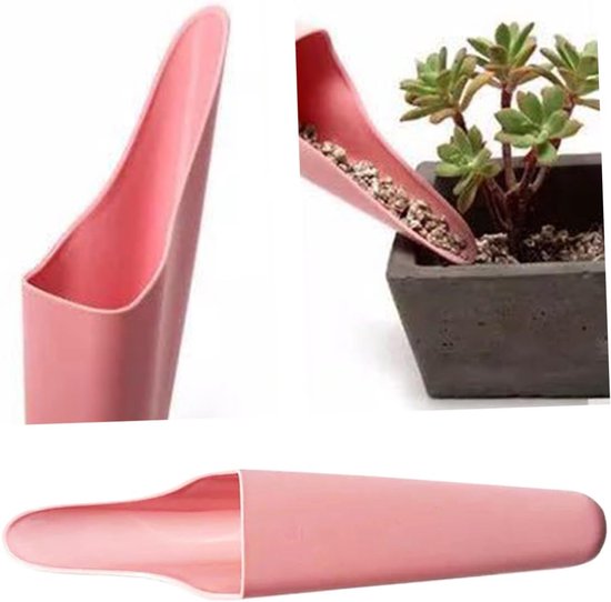 Mini-kunststoffspaten – Gartenschaufel – Pflanzkelle – Topfgärtnern – Leicht Und Einfach Zu Reinigen – 23 Cm – Rosa