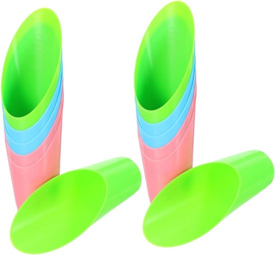 Pflanzkellen Aus Kunststoff – Mini-pflanzkellen – Zimmerpflanzenpflege – 12-teiliges Set – 15,7 Cm – Verschiedene Farben
