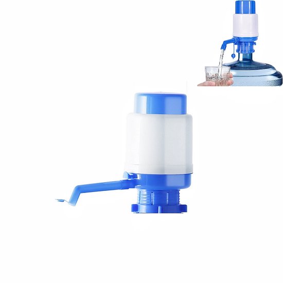 Manuelle Wasserpumpe (1 Stück), Drucksystem Für Gleichmäßigen Wasserfluss, Wassereimer-spender, Manuelle Trinkwasserpumpe, 9,5 X 9,5 X 20 Cm