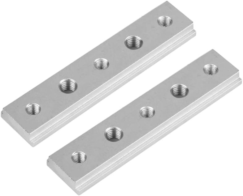 100 Mm T-schienen Aus Aluminiumlegierung, 2-teiliges Set, Mit Nuten Für Tischkreissägen/fräsmaschinen.