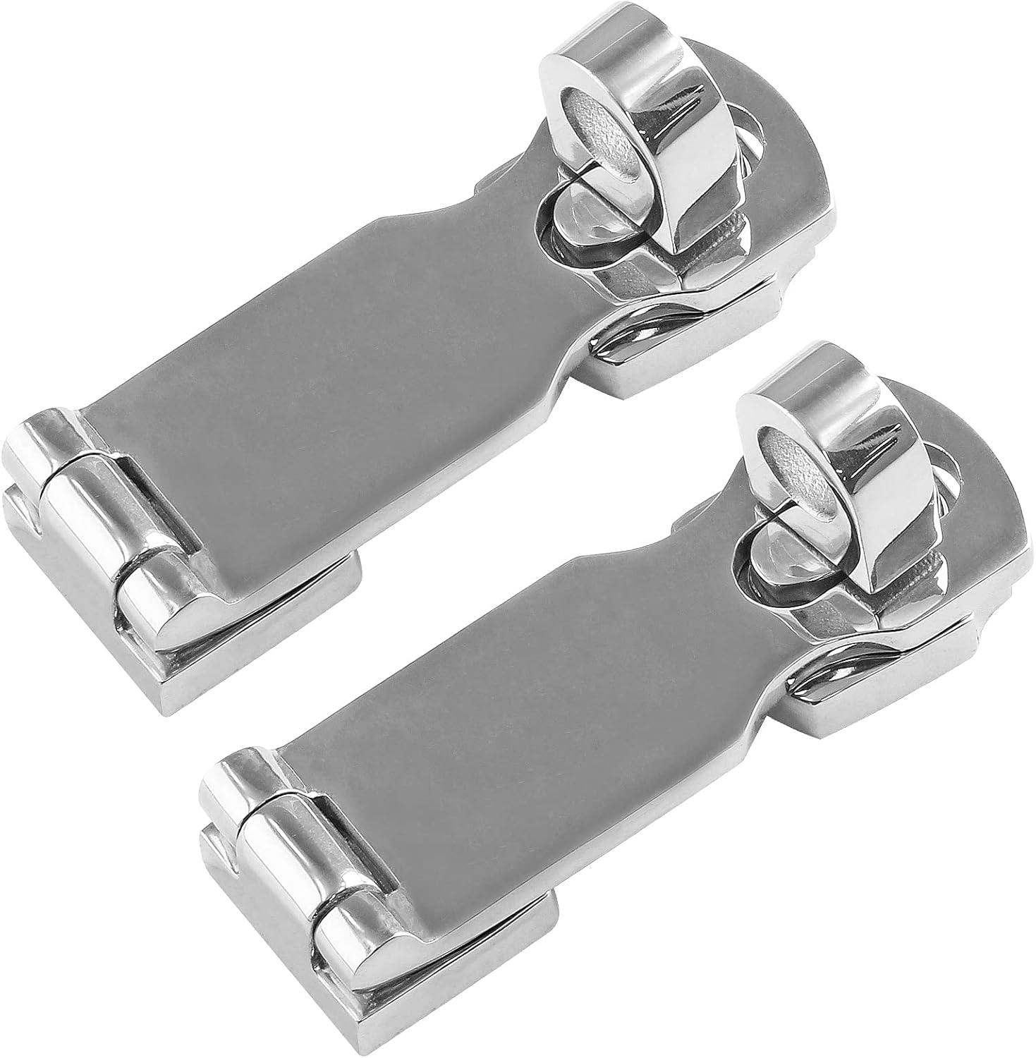 2er-pack Türriegel Aus Seewasserbeständigem Edelstahl 316, 3-zoll-hochleistungs-drehsicherheitsriegel