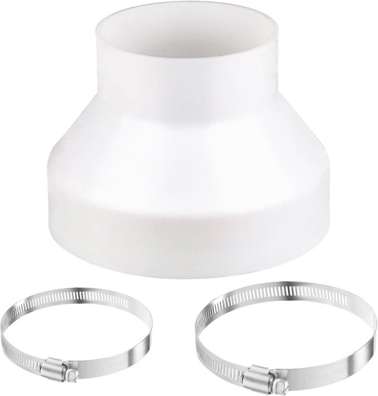 Ablaufschlauchadapter 150 Mm Auf 100 Mm, Klimaanlagen-kanalanschluss, Universelles Lüftungssystem, Dunstabzugshauben-lüftungskanaladapter, Abs