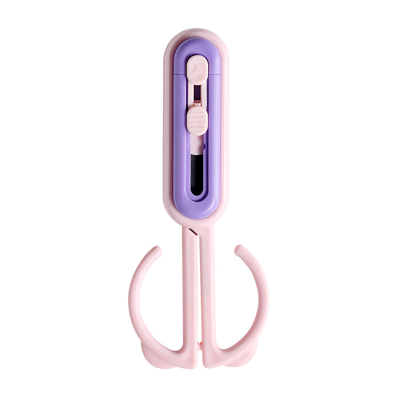 Schere, 2-in-1-boxöffner, Magnetisch Zum Aufhängen Am Kühlschrank, Für Den Hausgebrauch, Zum Öffnen Von Lieferkartons, Zum Schneiden Von Papier, Basteln Und Mehr.