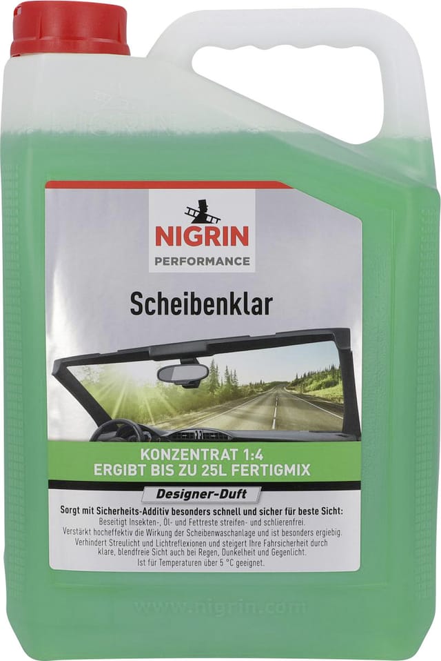 Nigrin - Performance Scheibenklar Konzentrat 1 4 5L Autopflege