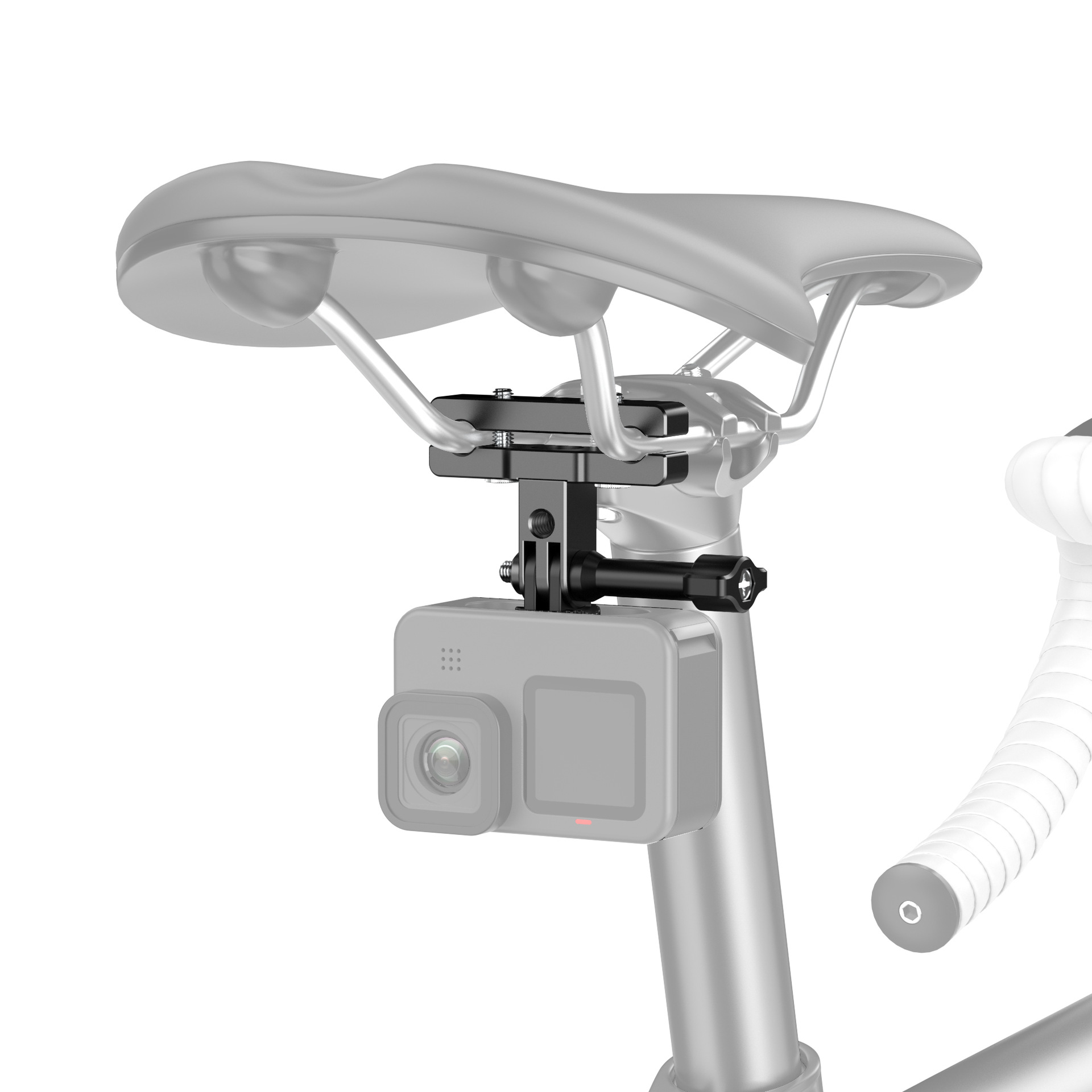 Geeignet Für Die Gopro Inspire Fahrradsattelhalterung, Den Hinteren Selfie-stick Und Die Hintere Radarhalterung.