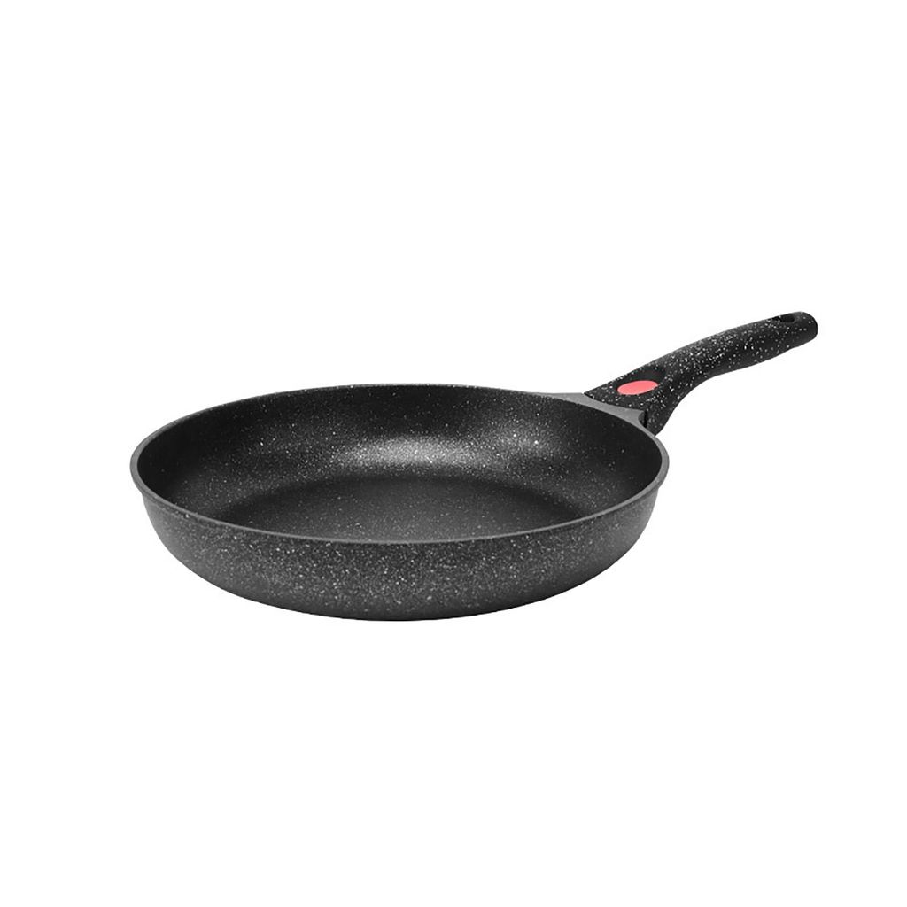 28 Cm Große, Antihaftbeschichtete Pfanne Aus Aluminiumguss Mit Abnehmbarem, Hohem Griff Für Induktion Und Backofen