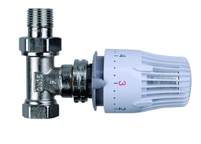 Swissbrands GmbH Thermostatventil-Set Durchgangsform Kopf k Heizkörper Ventil