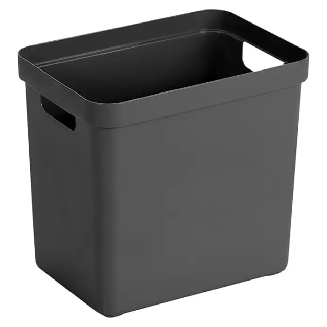 Aufbewahrungsbox Sigma Home 25 l anthrazit Boxen, Körbchen & Kisten - Sunware