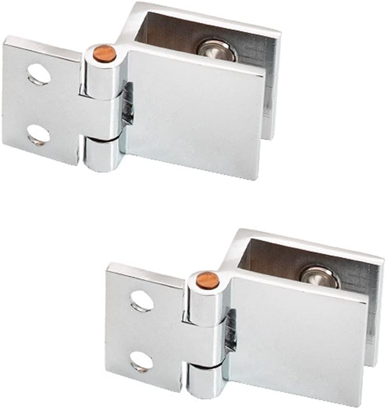 Zwei 0°-glastürscharniere, Geeignet Für Duschtüren, Kein Bohren Erforderlich, Geeignet Für Badezimmer-duschschränke Mit Einer Dicke Von 5 Bis 8 Mm.