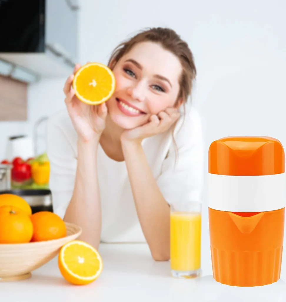 Zitronen- Und Orangenpresse, Manuelle Zitruspresse, Entsafter, Saftkonzentrat, Tragbarer Obstentsafter Für Die Küche, 300 Ml