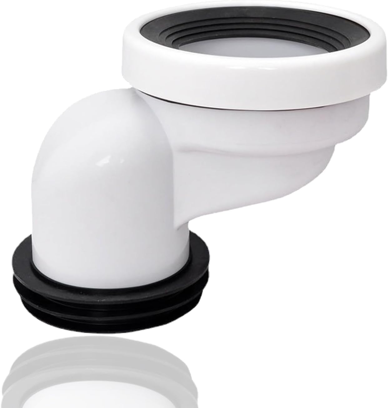10 Cm Langes Exzenter-verbindungsrohr, Starres Kunststoff-winkelstück Für Toilettenrohre, Abflussrohr, Toilettenanschluss
