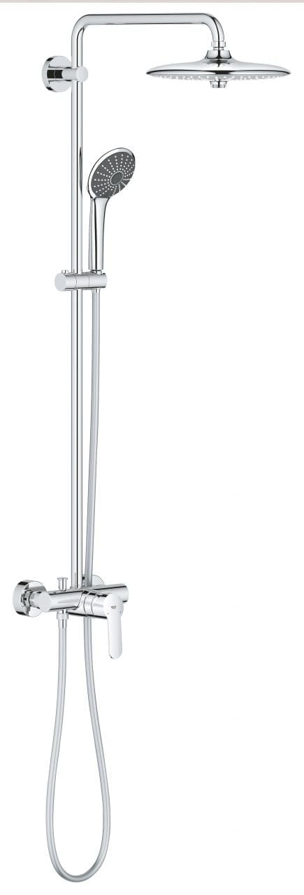 Vitalio Joy - Brauseset 260 mit Wandarmatur, 3 Strahlen, Chrom 27684001 - Grohe