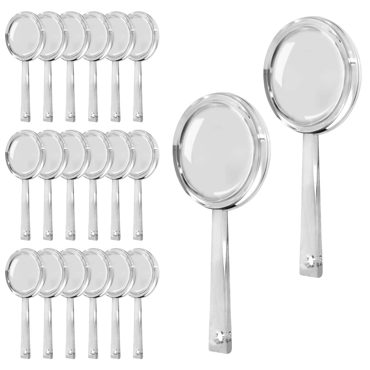 20-teiliges Mini-handlupen-set, Tragbare Leselupe, Geeignet Für Senioren Und Kinder.
